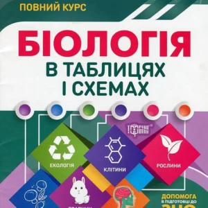 Біологія у таблицях та схемах. 6-11 класи. Допомога в підготовці до ЗНО ДПА/Іонцева Алла/9789669397072
