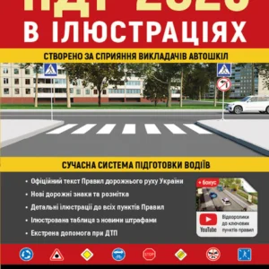 Правила дорожнього руху (ПДР) 2024 року в ілюстраціях.